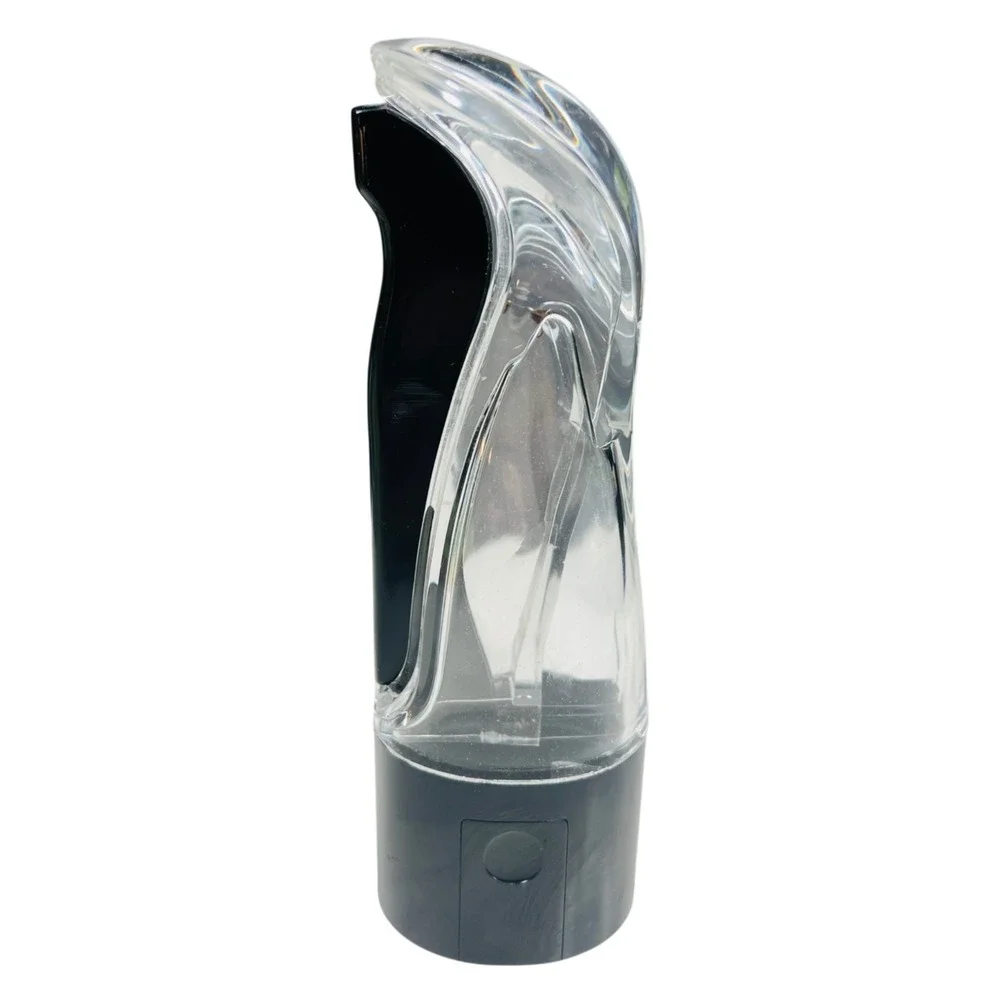 Cole & Mason Salt Or Pepper Mill Acrylic Black Push Button Grinder Model 950